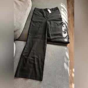 The Full Length Wide Leg Pant in Linen Blend